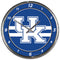 Kentucky Wildcats Round Chrome Wall Clock