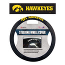 Iowa Hawkeyes Steering Wheel Cover Mesh Style Alternate