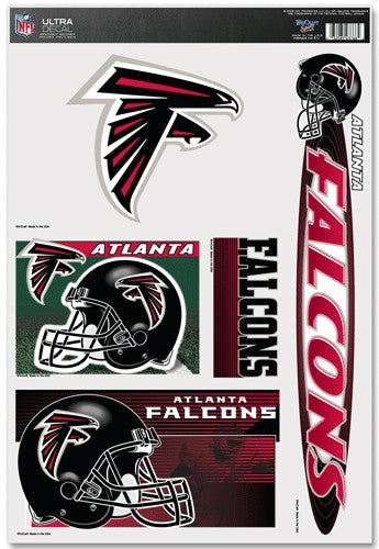Atlanta Falcons Decal 11x17 Ultra