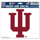 Indiana Hoosiers Decal 5x6 Ultra Color