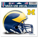 Michigan Wolverines Decal 5x6 Ultra Color Helmet