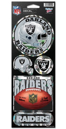 Oakland Raiders Stickers Prismatic