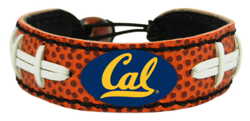 California Golden Bears Classic Football Bracelet