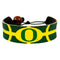 Oregon Ducks Team Color Basketball Bracelet