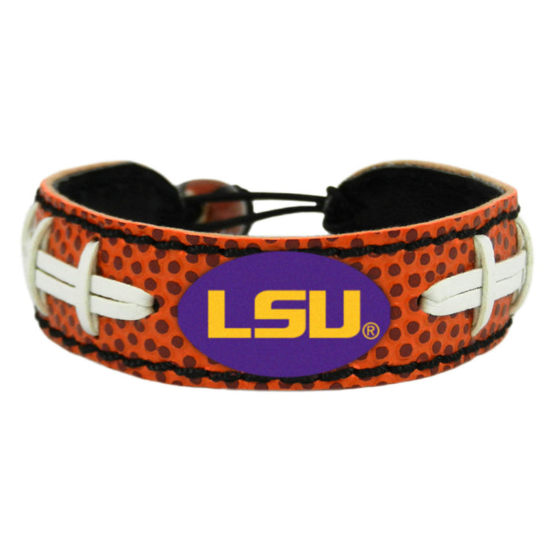 LSU Tigers Classic Football Bracelet