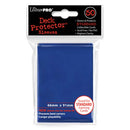 Deck Protectors - Solid - Blue (One Pack of 50)