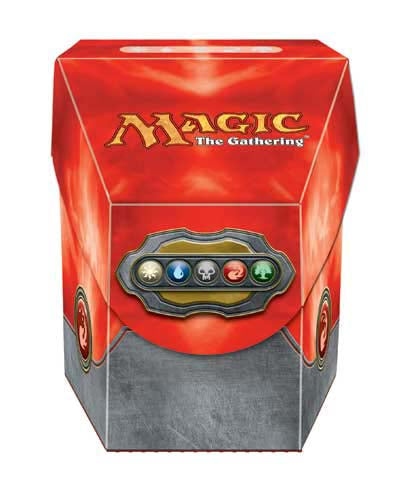 Deck Box, ProHex - Magic: The Gathering - Commander - Red