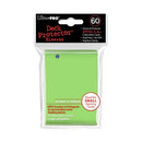 Deck Protectors - Small Size - Lime Green (One Pack of 60)