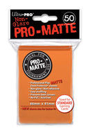 Deck Protectors - Pro-Matte - Orange (One Pack of 50)