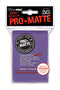 Deck Protectors, Pro-Matte - Purple (One Pack of 50)