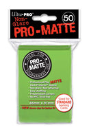 Deck Protectors - Pro-Matte - Lime Green (One Pack of 50)