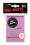 Deck Protectors - Pro Matte - Small Size - Pink (One Pack of 60)