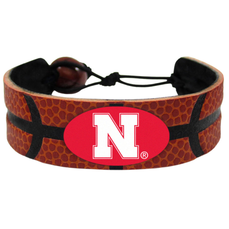 Nebraska Cornhuskers Bracelet - Classic Basketball