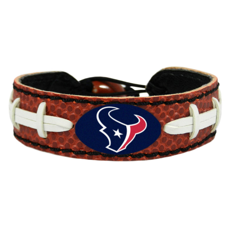 Houston Texans Classic Football Bracelet