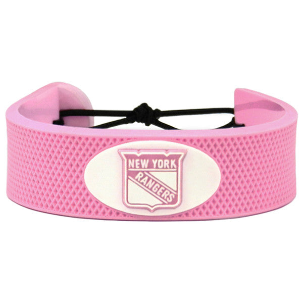 New York Rangers Bracelet Pink Hockey