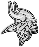 Minnesota Vikings Auto Emblem - Silver