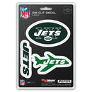 New York Jets Decal Die Cut Team 3 Pack