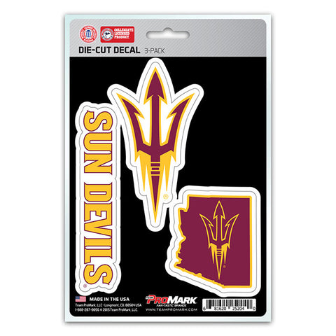 NCAA - Arizona State Sun Devils - Decals Stickers Magnets