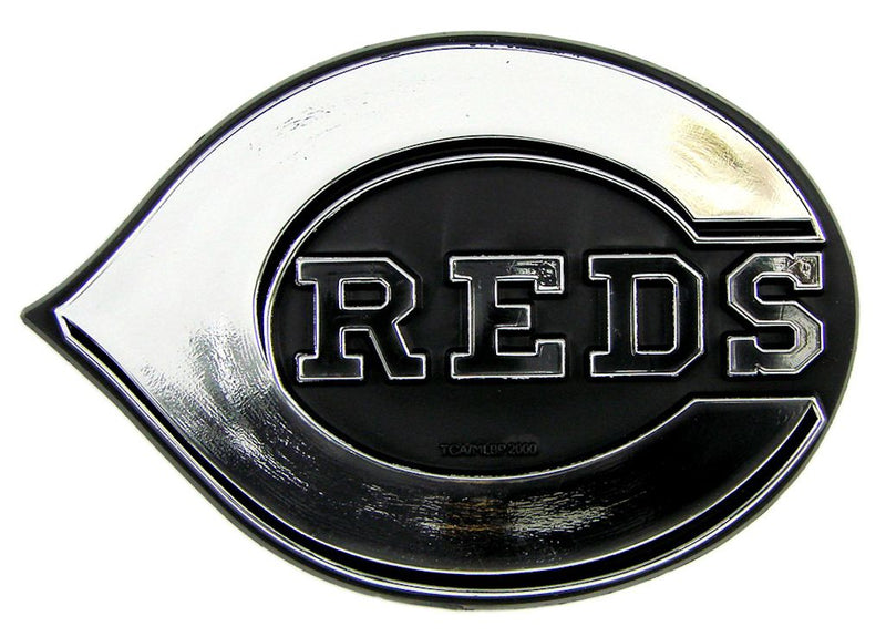 Cincinnati Reds Auto Emblem - Silver - Special Order