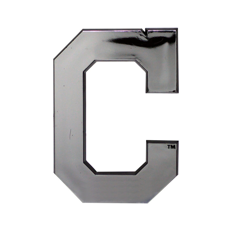 Cleveland Indians Auto Emblem - Silver