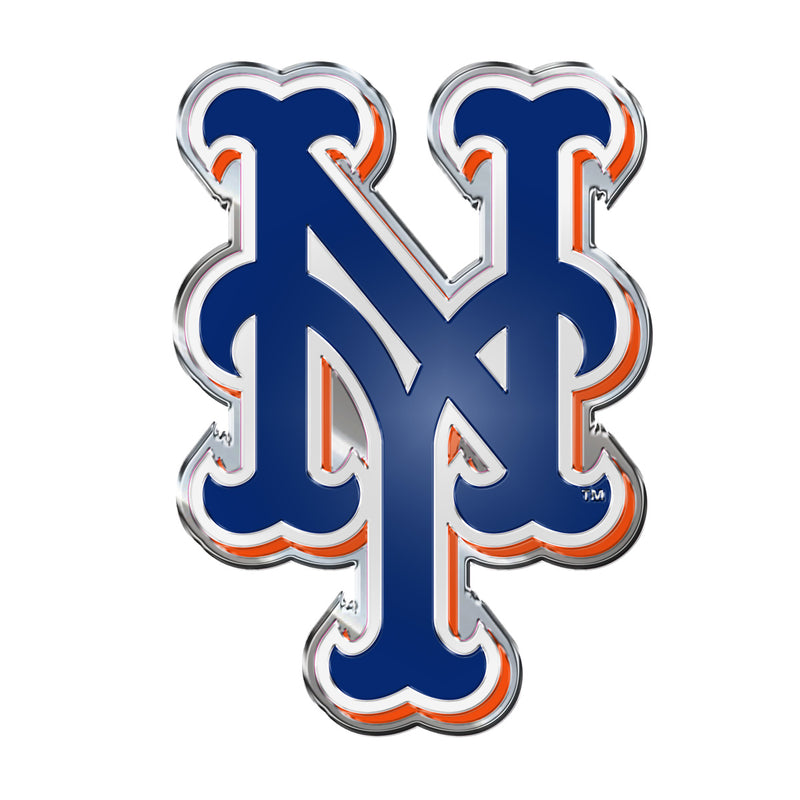 New York Mets Auto Emblem Color