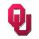 Oklahoma Sooners Auto Emblem - Color