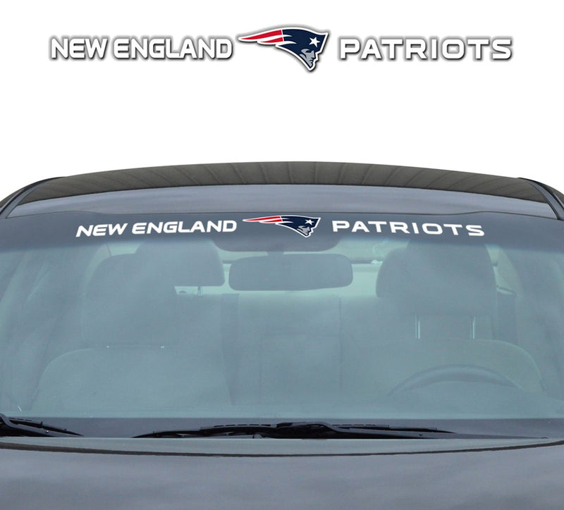 New England Patriots Decal 35x4 Windshield