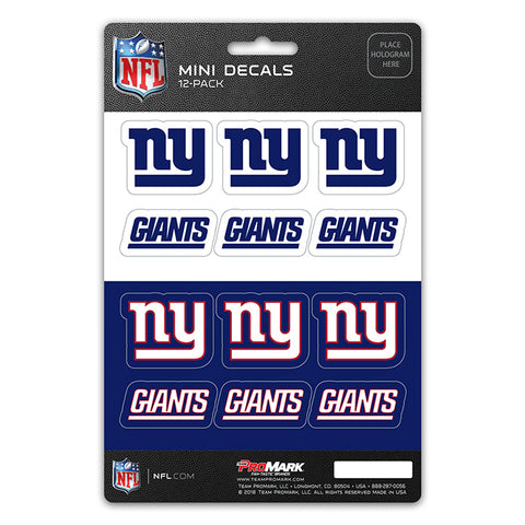 NFL - New York Giants - Decals Stickers Magnets