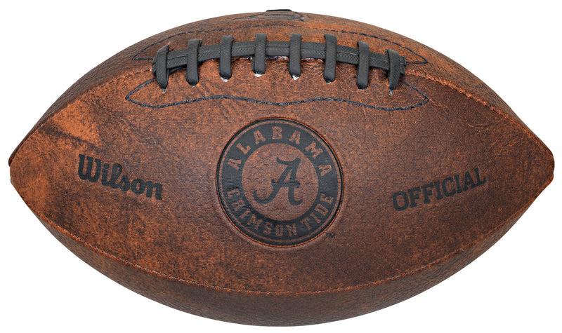 Alabama Crimson Tide Football Vintage Throwback 9 Inches