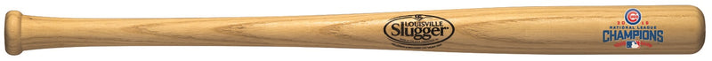 Chicago Cubs Bat - 18 in. - Natural with Logo - 2016 World Series Champs