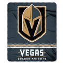 Vegas Golden Knights Blanket 50x60 Fleece Fade Away Design