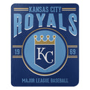 Kansas City Royals Blanket 50x60 Fleece Southpaw Design