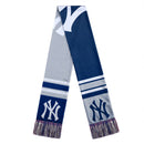 New York Yankees Scarf Colorblock Big Logo Design - Special Order
