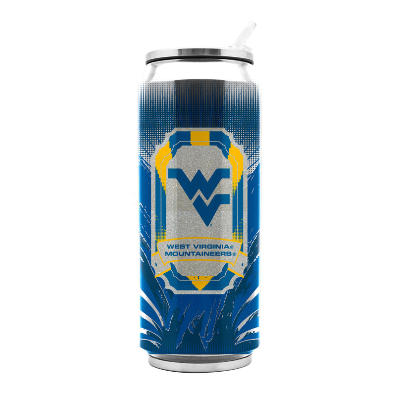 West Virginia Univ Ss Thermocan - Large (16.9 Oz) - Special Order