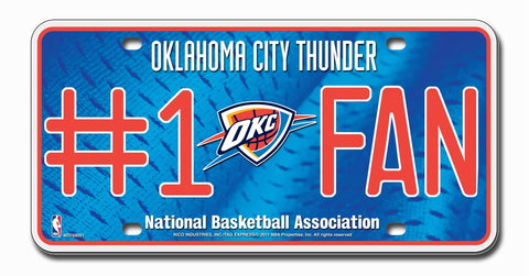 NBA - Oklahoma City Thunder - Automotive Accessories