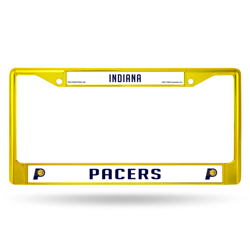 PACERS YELLOW COLORED CHROME FRAME