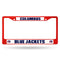 BLUE JACKETS RED COLORED CHROME FRAME