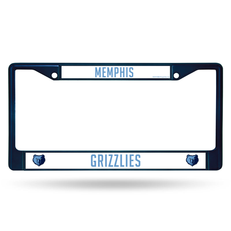 GRIZZLIES NAVY COLORED CHROME FRAME