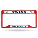 TWINS INVERTED RED COLORED CHROME FRAME