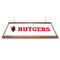 Rutgers Scarlet Knights: Premium Wood Pool Table Light White