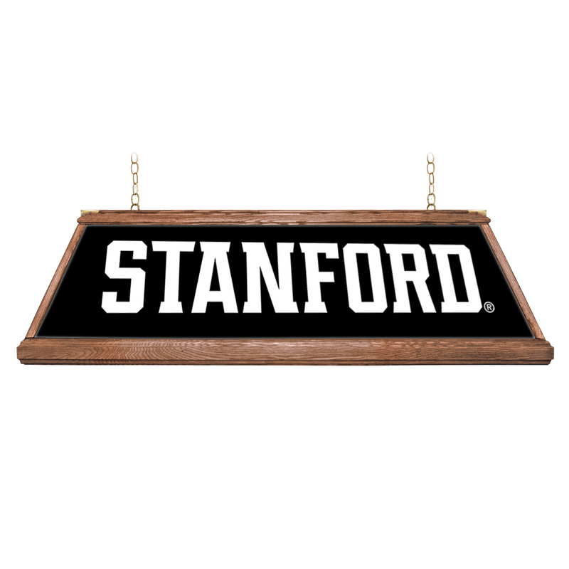 Stanford Cardinal: Premium Wood Pool Table Light Black