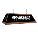 Vanderbilt Commodores: Premium Wood Pool Table Light Black / Star